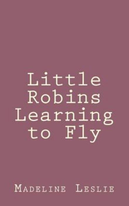Cover for Madeline Leslie · Little Robins Learning to Fly (Paperback Bog) (2013)