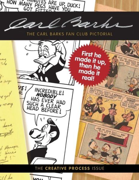 The Carl Barks Fan Club Pictorial: the Creative Process Issue - Carl Barks - Boeken - Createspace - 9781499723748 - 8 juli 2014