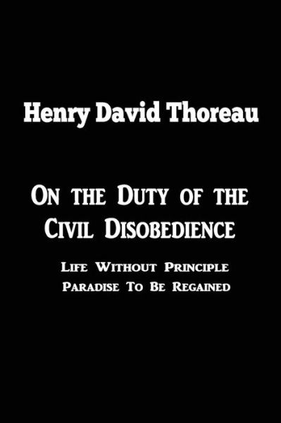 Cover for The Secret Bookshelf · On the Duty of Civil Disobedience (Paperback Book) (2017)