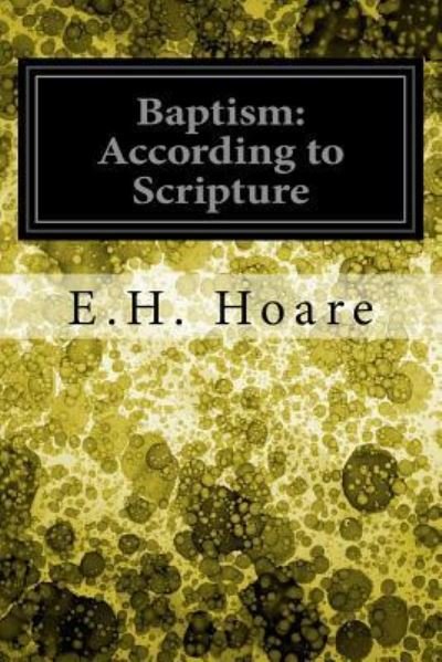Cover for E H Hoare · Baptism (Paperback Bog) (2016)