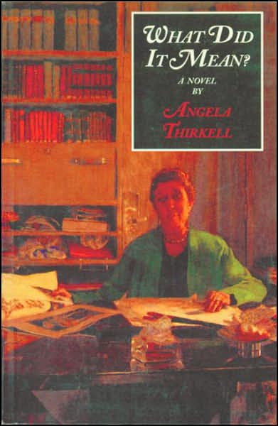 Cover for Angela Thirkell · What Did It Mean? (Paperback Book) (1995)