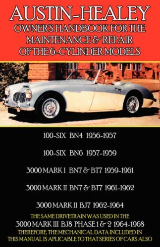 Cover for F Clymer · Austin-Healey Owner's Handbook for the Maintenance &amp; Repair of the 6-Cylinder Models 1956-1968 (Paperback Book) (2007)