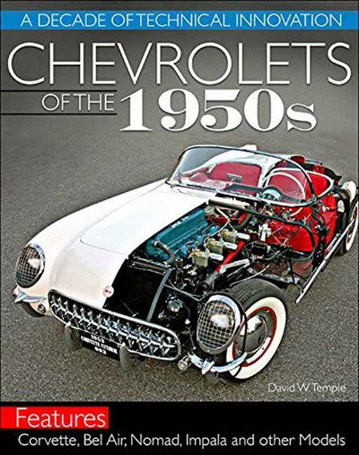 Cover for David Temple · Chevrolets of the 1950s: A Decade of Technical Innovation (Paperback Book) (2018)