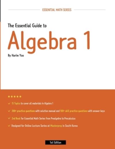 Cover for Harim Yoo · The Essential Guide to Algebra 1 (Paperback Book) (2019)