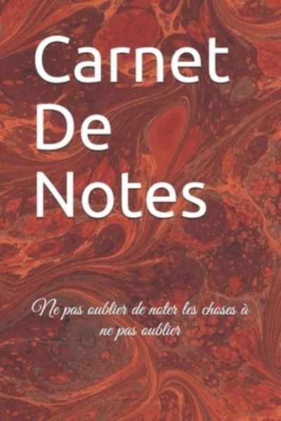 Carnet De Notes - Ts - Bøger - Independently Published - 9781671970748 - 5. december 2019