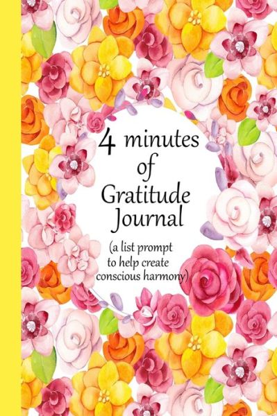 Cover for Roni Jacks · 4 Minutes of Gratitude (Paperback Book) (2019)