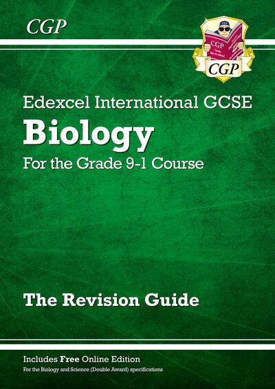 Cover for CGP Books · New Edexcel International GCSE Biology Revision Guide: Including Online Edition, Videos and Quizzes - CGP IGCSE Biology (Book) (2023)