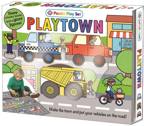 Cover for Roger Priddy · Playtown Puzzle Playset (Hardcover Book) (2017)