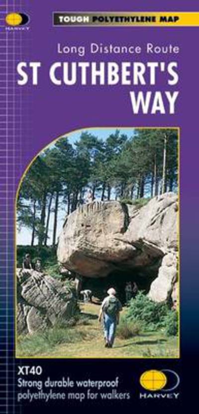 Cover for Harvey Map Services Ltd. · St Cuthbert's Way - Trail Map XT40 (Map) [XT40 edition] (2019)