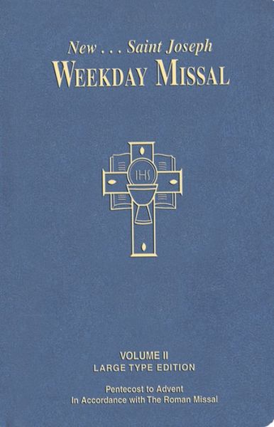 Cover for Catholic Book Publishing Corp · St. Joseph Weekday Missal (Leather Book) [Imitation] (2013)