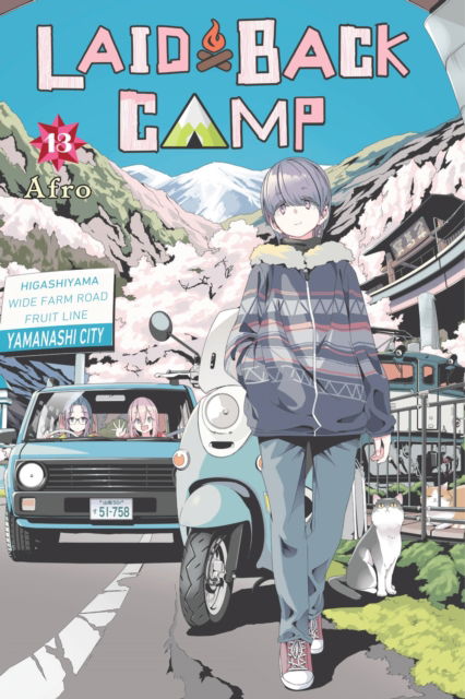Cover for Afro · Laid-Back Camp, Vol. 13 - LAID BACK CAMP GN (Paperback Book) (2023)