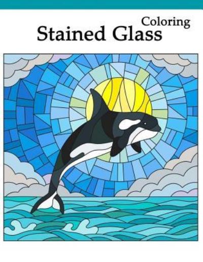 Cover for Craft Besties · Stained Glass Coloring (Paperback Book) (2017)