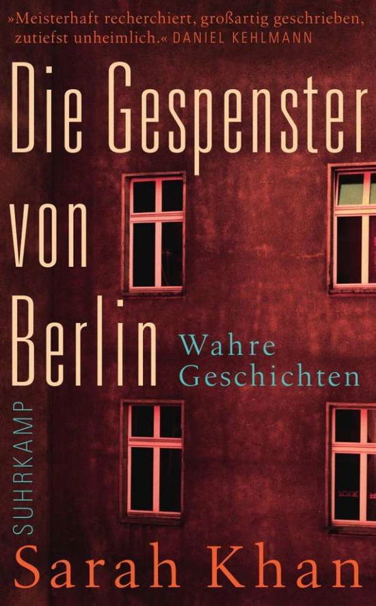 Cover for Sarah Khan · Suhrk.TB.4474 Khan:Die Gespenster von B (Book)