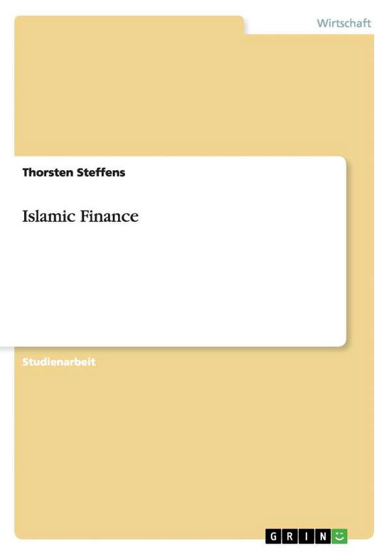 Cover for Steffens · Islamic Finance (Book) [German edition] (2008)
