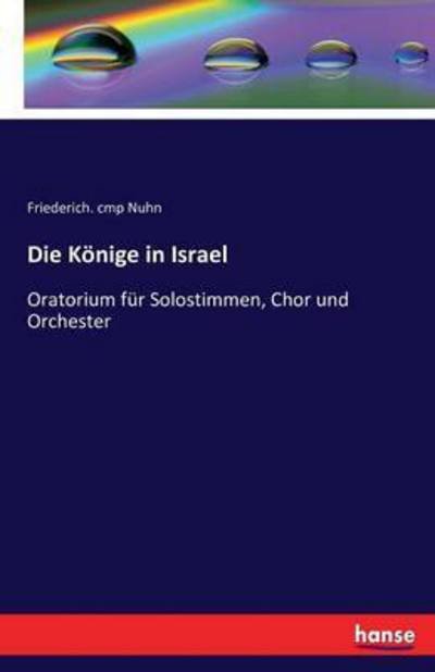 Cover for Nuhn · Die Könige in Israel (Bog) (2016)