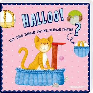 Cover for Bianca Linster · Halloo! Ist das deine Tatze, kleine Katze? (Book) (2022)