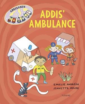 Cover for Emelie Andrén · Addis' ambulance (Hardcover Book) [1º edição] (2022)