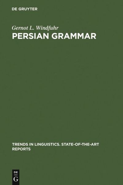 Cover for Windfuhr · Persian Grammar (Book) (1979)