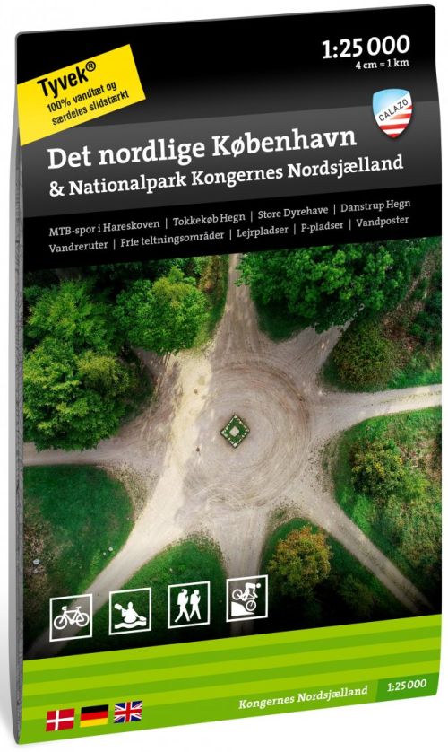 Cover for Calazo · Det nordlige København &amp; Nationalpark Kongernes Nordsjælland (Schreibwaren) (2019)