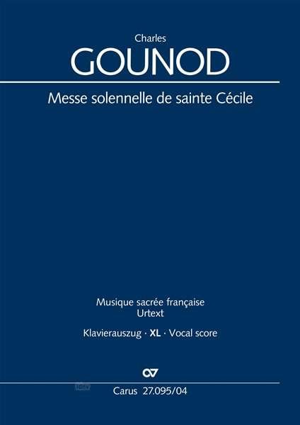 Cover for Gounod · Messe solennelle de sainte Cécil (Book)