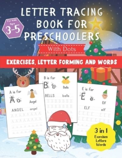 Cover for Forty Two Publishing · Letter Tracing Book For Preschoolers With Dots For Kids Ages 3-5 (Paperback Book) (2020)