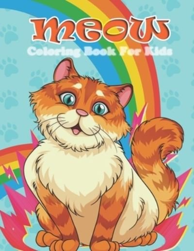 Cover for Ign Books · Meow Coloring Book for Kids (Paperback Book) (2021)