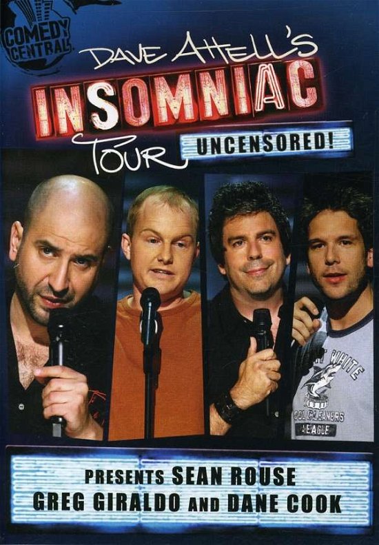 Cover for Dave Hamilton · Dave Attell Insomniac Tour Presents: Sean Rouse, Greg Giraldo &amp; Dane Cook (DVD) (2006)