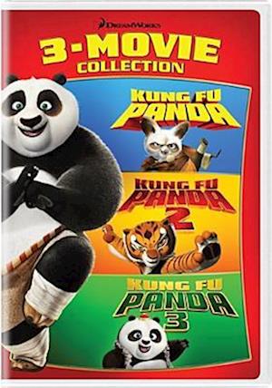 Cover for Kung Fu Panda: 3-movie Collection (DVD) (2018)