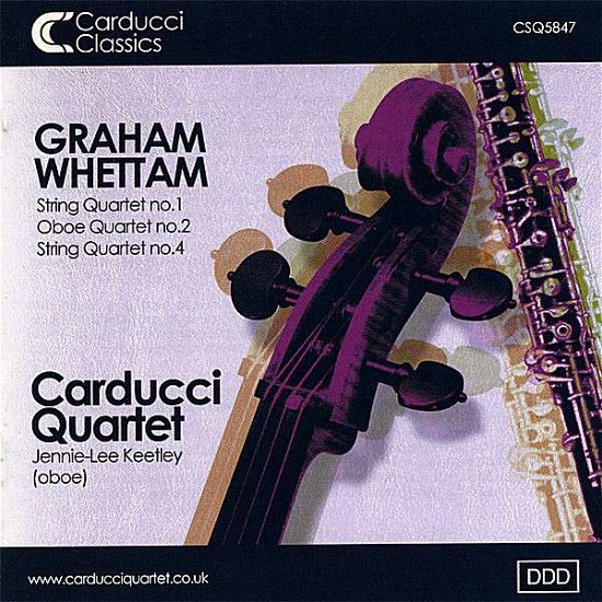 Cover for Carducci Quartet · String Quartets And Oboe Quartet (CD) (2016)
