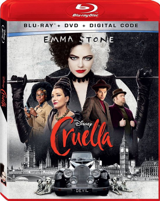 Cover for Cruella (Blu-Ray) (2021)