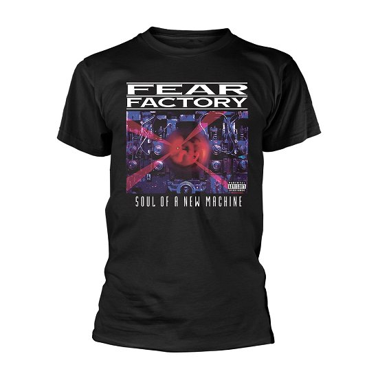 Cover for Fear Factory · Soul of a New Machine (T-shirt) [size L] [Black edition] (2019)