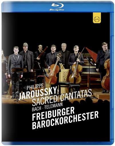 Cover for Jaroussky Philippe / Freiburger Barockorchester · Sacred Cantatas: Back - Telemann (Blu-ray) (2017)