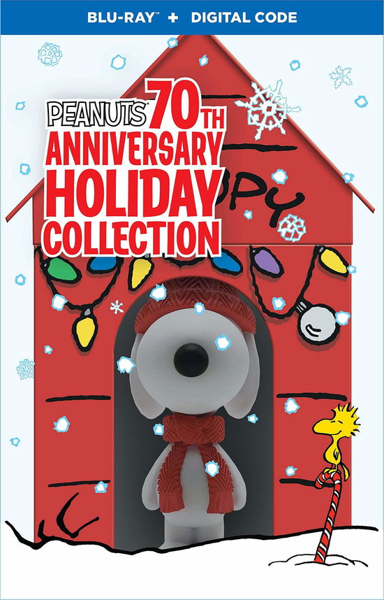 Cover for Peanuts 70th Anniversary Holiday Collection (Blu-Ray) [Limited edition] (2019)