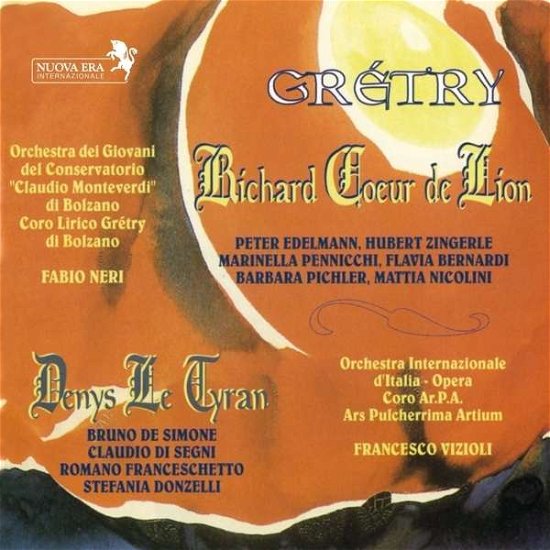 Cover for Edelmann, Peter/ Zingerle, Hubert/ Pichler, Barbara/+ · Gretry: Richard Coeur de Lion (CD) (2015)