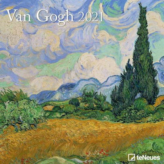 Van Gogh 30 X 30 Grid Calendar 2021 - Grid Calendar - Gogh - Książki - TE NEUES CALENDARS 2021 - 4002725970749 - 1 lipca 2020