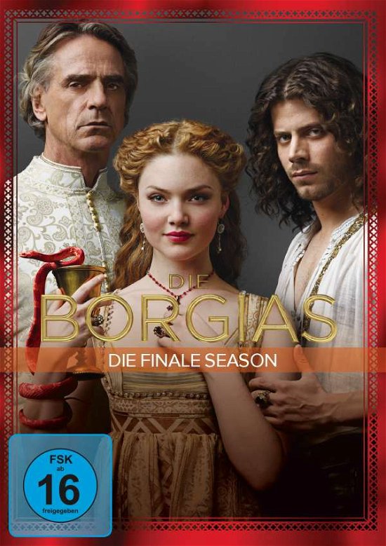 Cover for Jeremy Irons,joanne Whalley,francois Arnaud · Die Borgias-season 3 (4 Discs,multibox) (DVD) (2014)