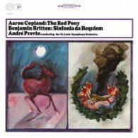 Cover for Andre Previn · Copland &amp; Britten (CD) (2009)