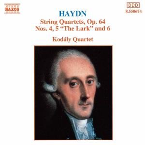HAYDN: String 4tet Op.64,4-6 - Kodaly-quartett - Musik - Naxos - 4891030506749 - 17. maj 1993
