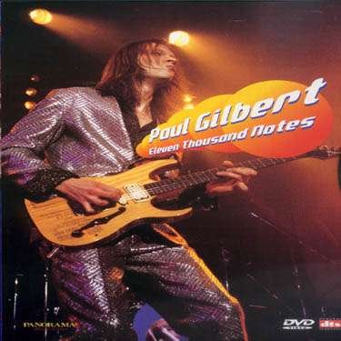 Cover for Paul Gilbert · Eleven Thousand Notes (DVD) (1990)