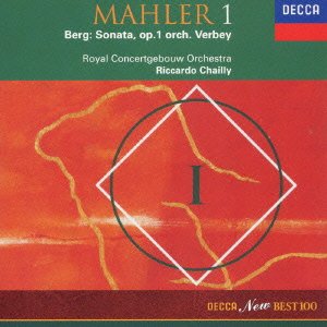 Cover for Riccardo Chailly · Mahler:berg:sonata.op.1 Orch.v (CD)