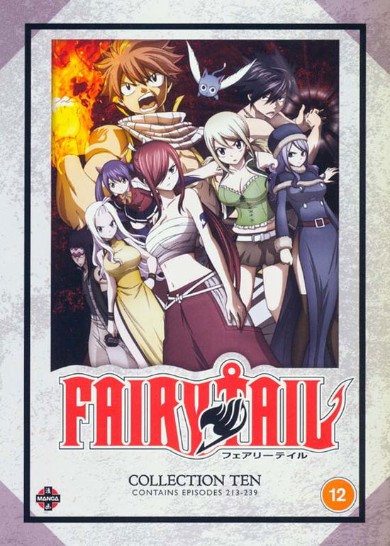 Fairy Tail - Collection 10 (EP · Fairy Tail Collection 10 (Episodes 213 to 239) (DVD) [EP edition] (2021)