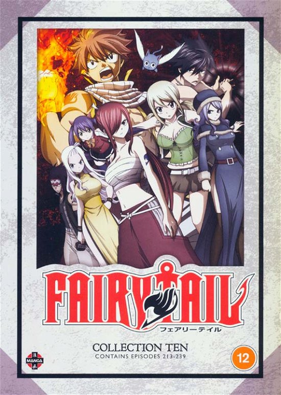 Cover for Fairy Tail - Collection 10 (EP · Fairy Tail Collection 10 Episodes 213 to 239 (DVD) [EP edition] (2021)