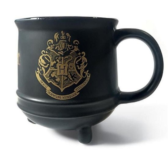 Harry Potter 3D Hogwarts Crest Ceramic Cauldron Mug In Presentation Box - Offici - Pyramid International - Merchandise - Pyramid Posters - 5050574244749 - 28. oktober 2020