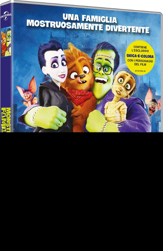 Cover for Monster Family (DVD) (2018)