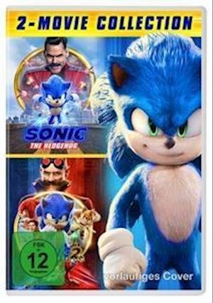 Cover for Jim Carrey Idris Elba · Sonic the Hedgehog-2-movie Collection (DVD) (2022)