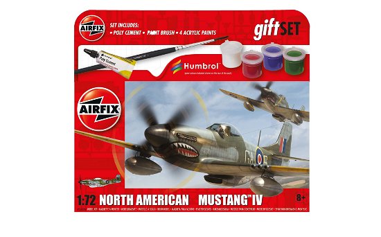1:72 Hanging Gift Set - North American Mustang Mkiv - Airfix - Fanituote - H - 5055286708749 - 