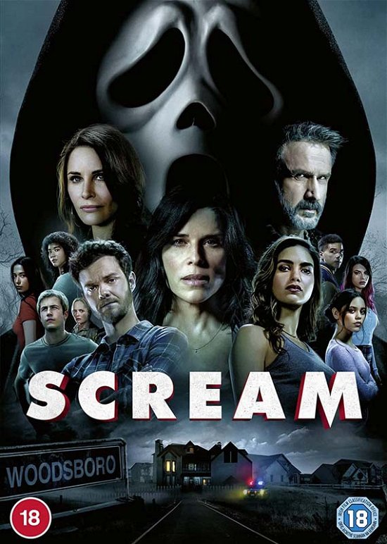 Cover for Scream 2022 · Scream (DVD) (2022)