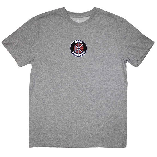 Cover for Dead Kennedys · Dead Kennedys Unisex T-Shirt: Mini Circle Logo (Grey) (T-shirt) [size S] (2024)