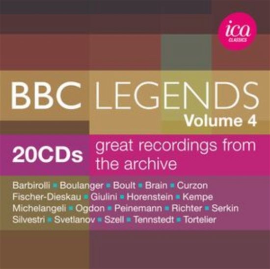Tennstedt / Boulanger / Boult / Richter / Tortelier/+ · Bbc Legends / Volume 4 (CD) (2023)