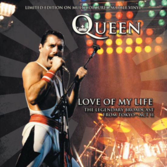 Cover for Queen · Love Of My Life (Multi Coloured Marble Vinyl) LP) (LP) (2023)